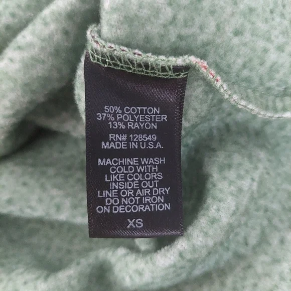 Aviator Nation Bolt Crop in Tulum Jungle Green - Picture 6 of 10